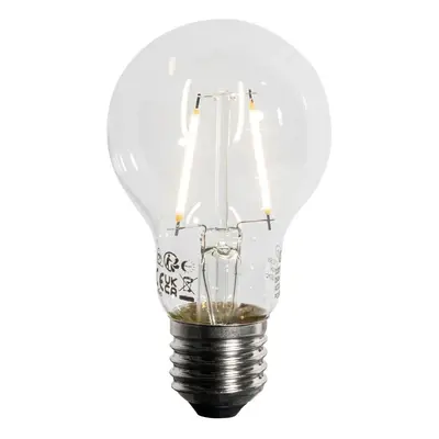 5 db E27 LED izzó A60 Lux érzékelővel 2.5W 250LM 2700K