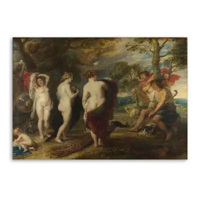 Gario Vászonkép A párizsi ítélet - Peter Paul Rubens, reprodukció Méret: 60 x 40 cm