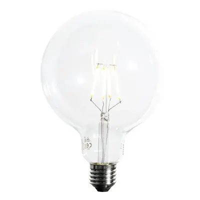 5 db E27 Dimmelhető LED Spirál Filament G125 5W 450lm 2700K