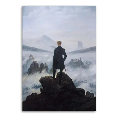 Gario Vászonkép Vándor a ködtenger felett - Caspar David Friedrich, reprodukció Méret: 40 x 60 c