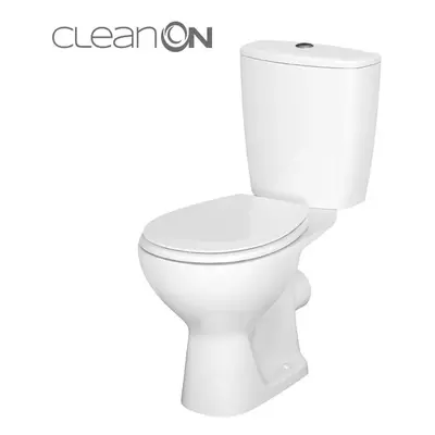 Cersanit ARTECO 010 CLEANON WC ülőkés Soft Close 63,5 x 35,5 cm, K667-069