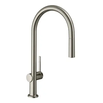 Hansgrohe M54, Talis mosogató csaptelep kihúzható véggel, rozsdamentes acél megjelenés 72802800