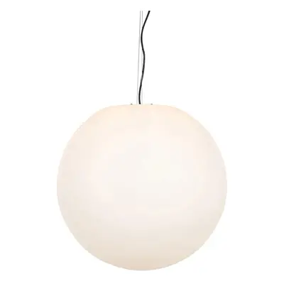 Modern kültéri függőlámpa fehér 56 cm IP65 - Nura