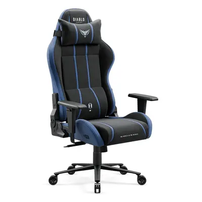 Diablo X-One 2.0 Night Blue szövet gamer szék, átlagos méret