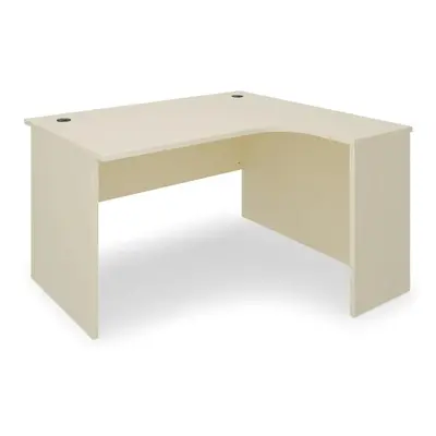 SimpleOffice ergonomikus asztal 140 x 120 cm, jobb, nyír