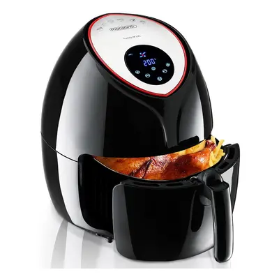 monzana® Forró levegős sütő FRYER 3 fekete - 9 az 1-ben érintőképernyővel 1850 W 6,5 l