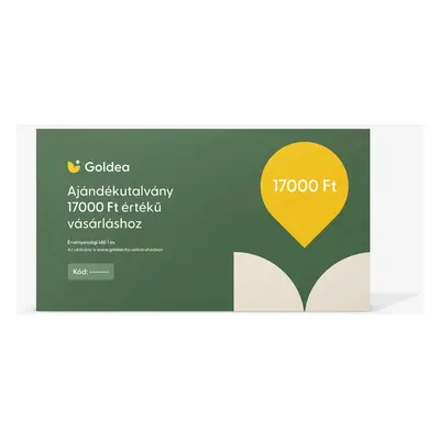 Goldea 17 000 ft értékű elektronikus ajándékutalvány 17000 Ft