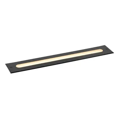 Modern földi spotlámpa fekete 50 cm IP65 LED-del - Eline