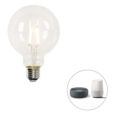 5 db Smart E27 szabályozható Kelvin LED lámpával G95 4,5W 470 lm 1800-4000K