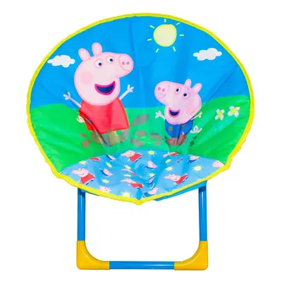 Gyermek összecsukható szék PEPPA MALAC, kék