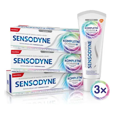 SENSODYNE ZP 3x75ML Teljes védelmi fehérítés