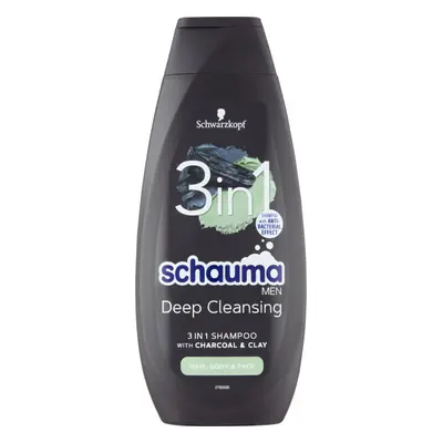 Schauma MEN 400ml Faszén