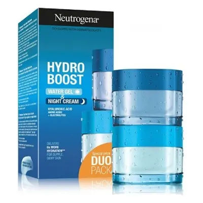 Neutrogena Hydro Boost hidratáló arcápoló gél 50 ml + hidratáló éjszakai krém 50 ml ajándék szet