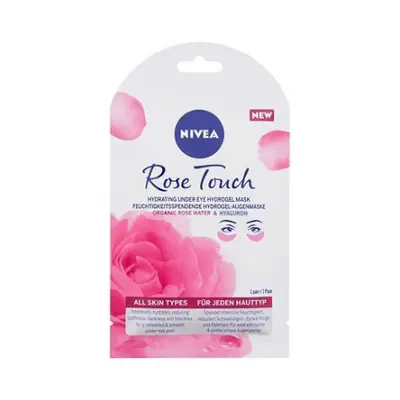 Nivea Rose Touch 10 perces hidratáló szemmaszk 1 pár