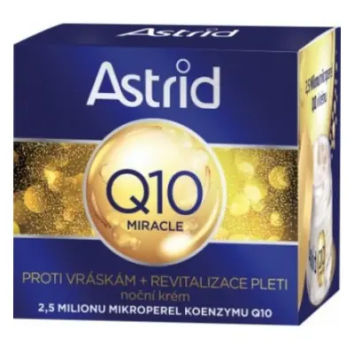 Astrid éjszakai krém 50ml Q10 Miracle