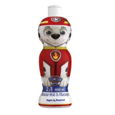 Paw Patrol Marsall gyermek tusfürdő és sampon 2 az 1-ben gyerekeknek 400 ml