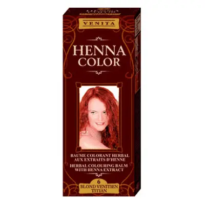 Venita Henna Color hajfestő balzsam 6 Tycian 75 ml