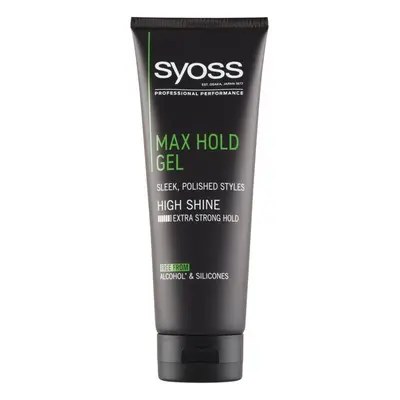 Syoss Max Hold Styling Gel 24h - Mega erős hajrögzítésért 250 ml