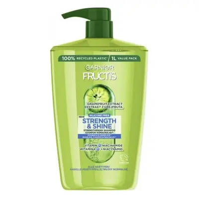 Garnier Fructis Strength & Shine Fortifying sampon hajerősítő és fényesítő sampon 1000 ml