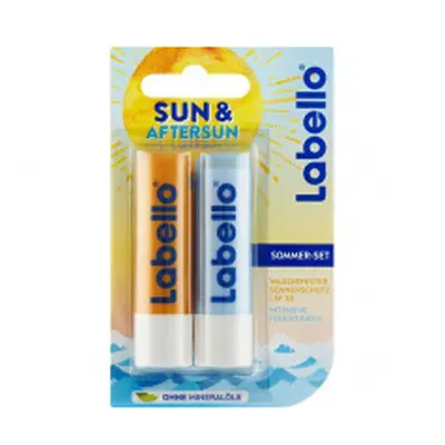 Labello SUN napozás utáni ajakbalzsam 2x4,8g