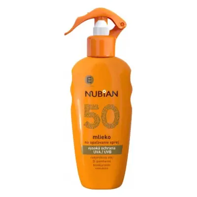 Nubian naptej spray SPF50 200 ml