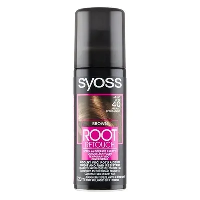 SYOSS Root Retoucher barna spray újranövéshez 120 ml