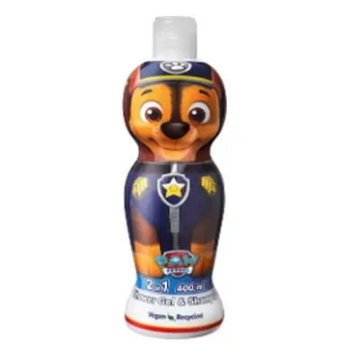 Paw Patrol Chase gyermek tusfürdő és sampon 2 az 1-ben gyerekeknek 400 ml