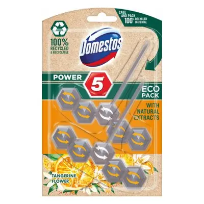 Domestos Power 5 Mandarin virág WC-blokk 2 x 55 g