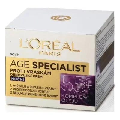 LOREAL ÉJSZAKAI KRÉM 50ML 55+ AGE EXPERT