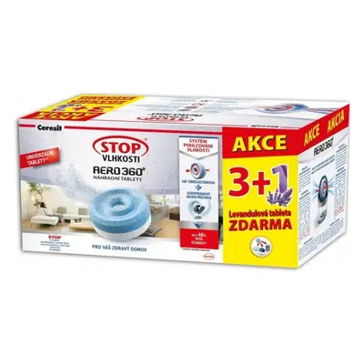 Ceresit Stop humidity Aero 360° helyettesítő tabletta 4 x 450 g Levendula