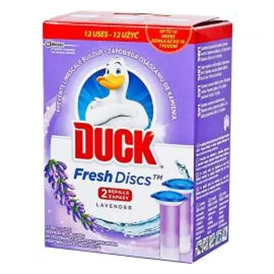 Duck Fresh Discs WC utántöltő 2x36ml Levendula