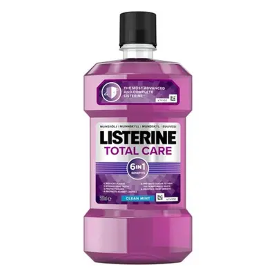 Listerine Total Care Clean Mint szájvíz a teljes fogvédelemért 500 ml