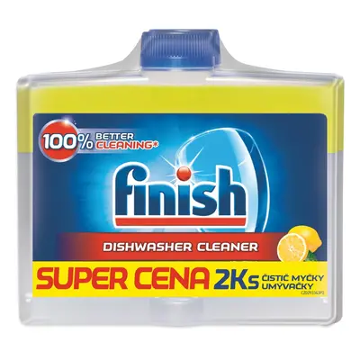 Finish Mosogatógép tisztító 2x250ml Lemon DUO