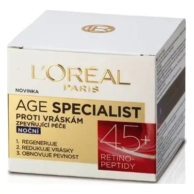 LOREAL ÉJSZAKAI KRÉM 50ML 45+ AGE EXPERT