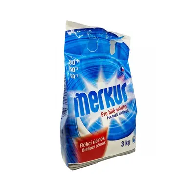 Merkur White erősségű por fehér ruhákhoz 3 kg