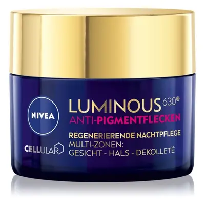 Nivea Cellular Luminous 630 éjszakai krém pigmentfoltok ellen 50 ml