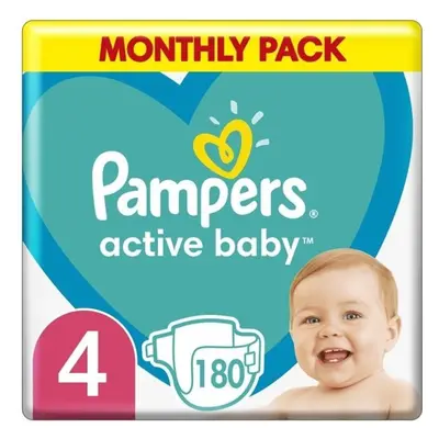 Pampers Active Baby 4 9-14 kg 180 db