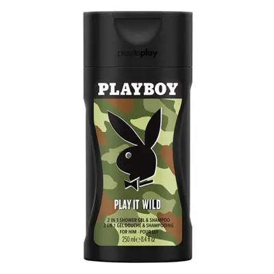 Playboy Play It Wild Men tusfürdő 250 ml