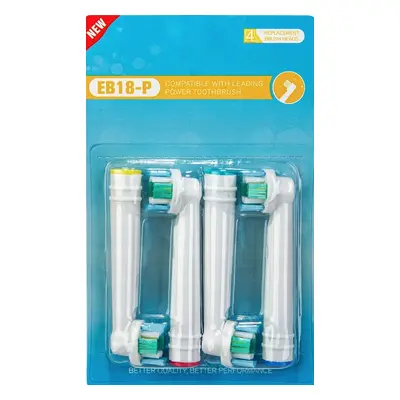 Cserefej EB18-P 4db kompatibilis Oral-B Genius, Oral-B SmartSeries, Oral-B PRO és Oral-B Vitalit