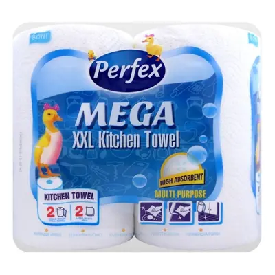 PERFEX MEGA XXL KÉTRÉTEGŰ KONYHATÖRLŐ 2 DB 1128