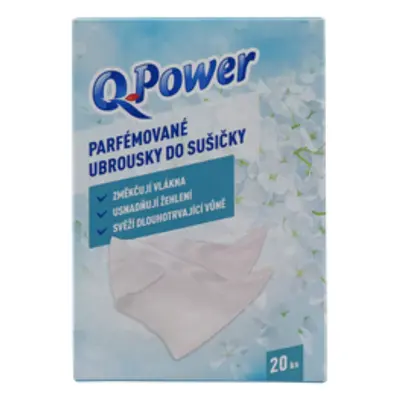 Q-Power Parfümös szárítólapok 20 db