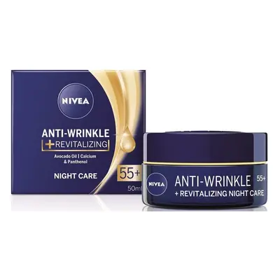 Nivea Anti-Wrinkle Revitalizing Night Cream éjszakai krém minden bőrtípusra 50 ml