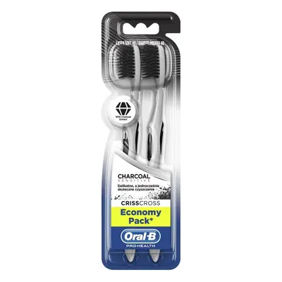 Oral-B CrissCross Charcoal Sensitive fogkefe 2 db