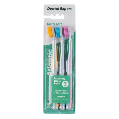 Atlantic fogkefe Dental expert Ultra Soft 3 db