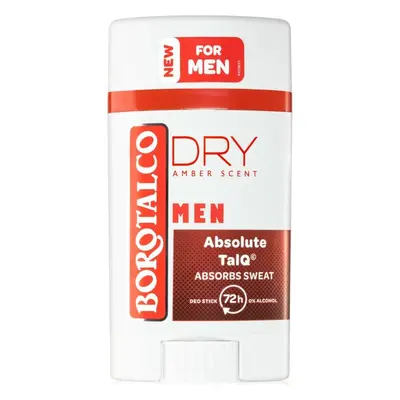 Borotalco Men Dry Amber Scent dezodor rúd 40 ml