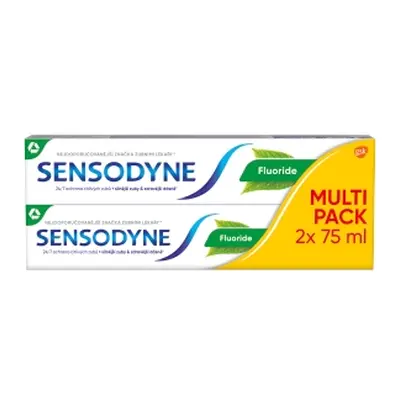 Sensodyne fogkrém érzékeny fogakra Fluoride Duopack 2 x 75 ml