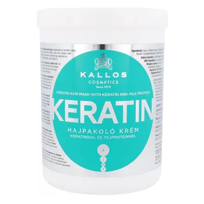 Kallos maszk sérült hajra Keratinnal 1000 ml