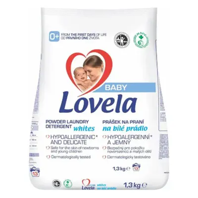 Lovela Baby mosópor fehér ruhákhoz 1,3 kg 13 PD