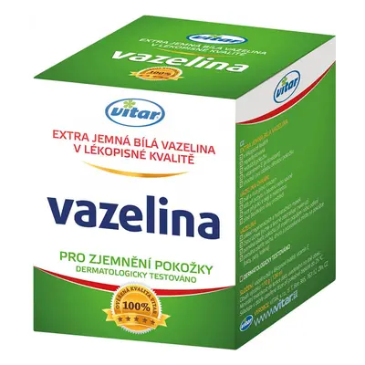 Vitar Extra finom fehér vazelin gyógyszerkönyvi minőségben 110 g