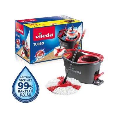 Vileda Turbo felmosó + vödör pedállal 2in1